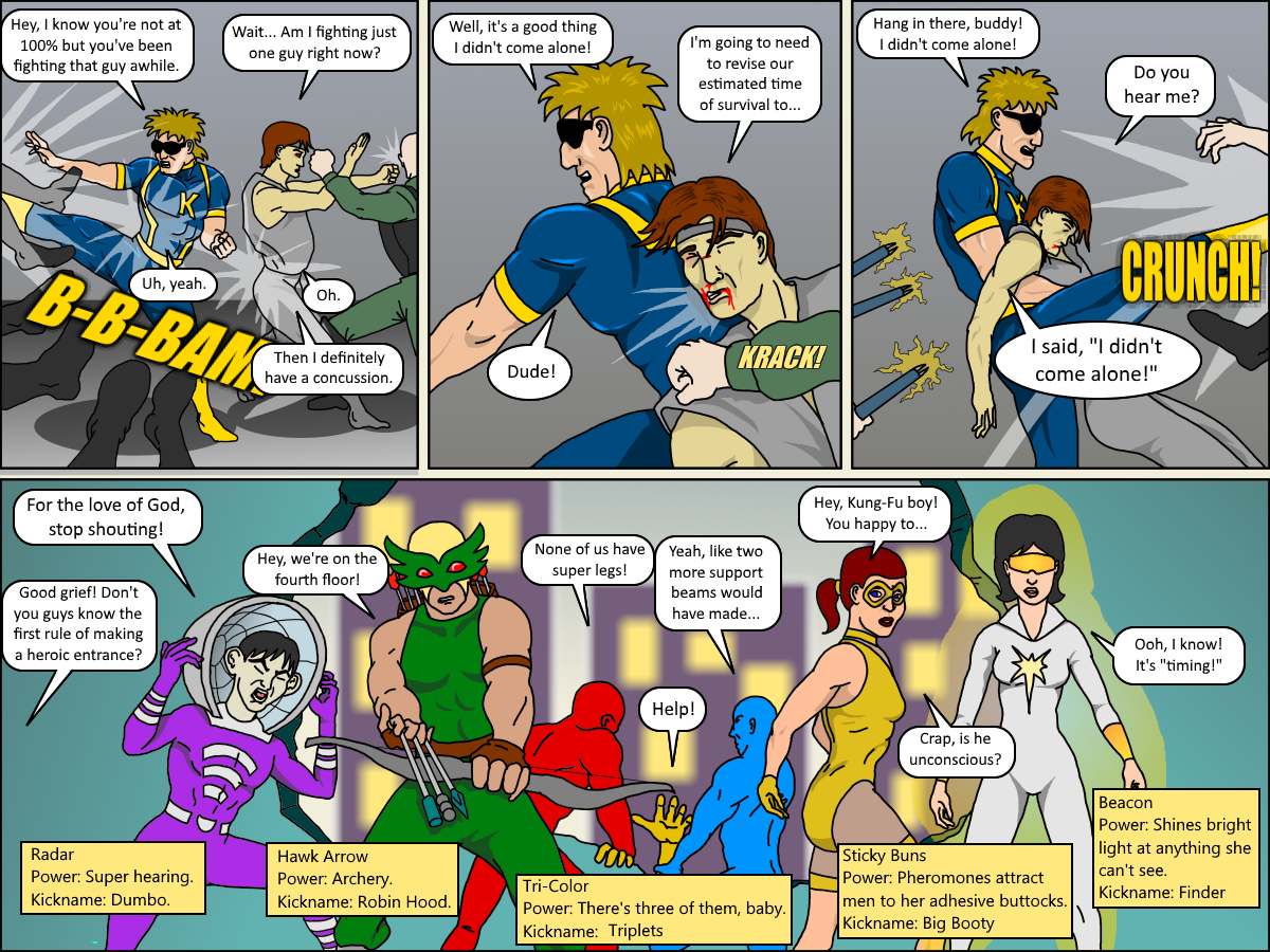 Kickman - Episode 11, Page 20: 11 Separate Ways