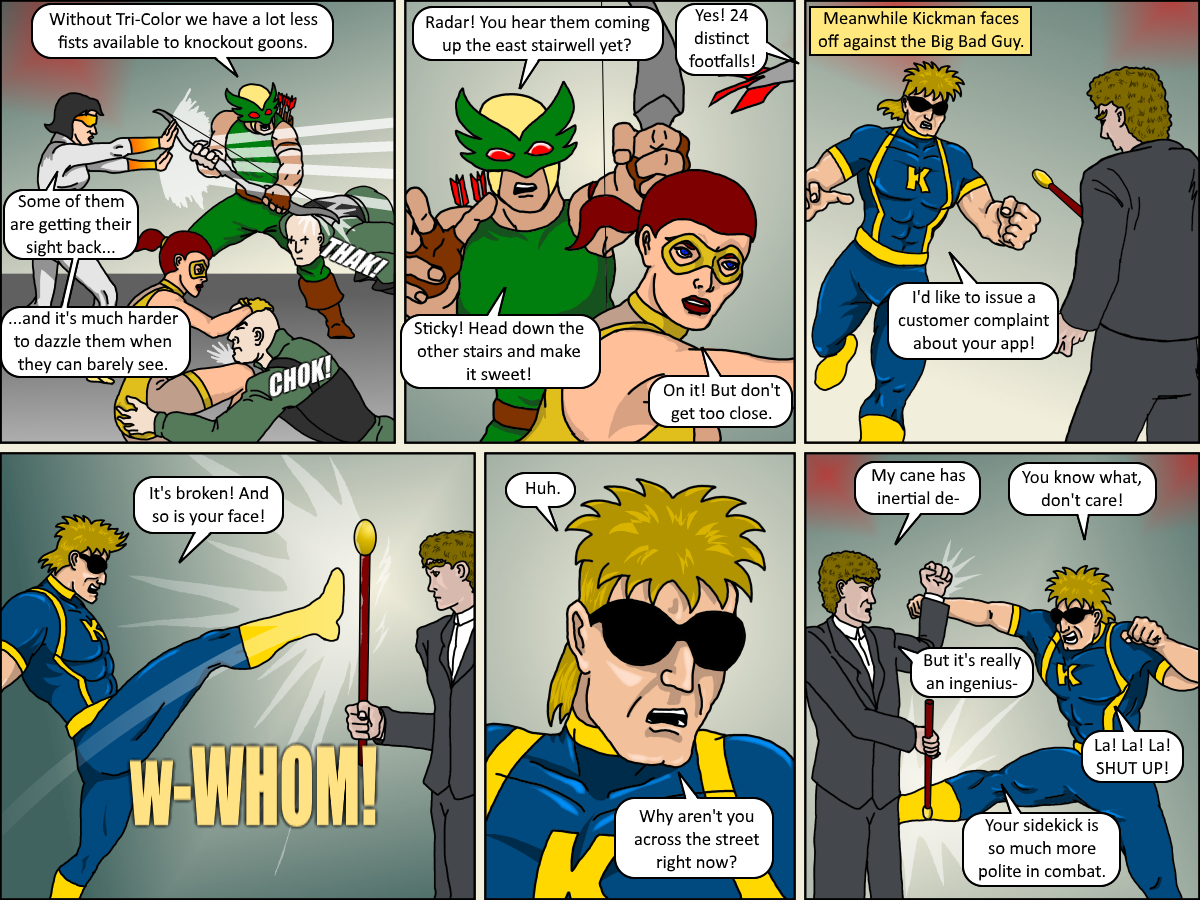 Kickman - Episode 11, Page 22: 11 Separate Ways