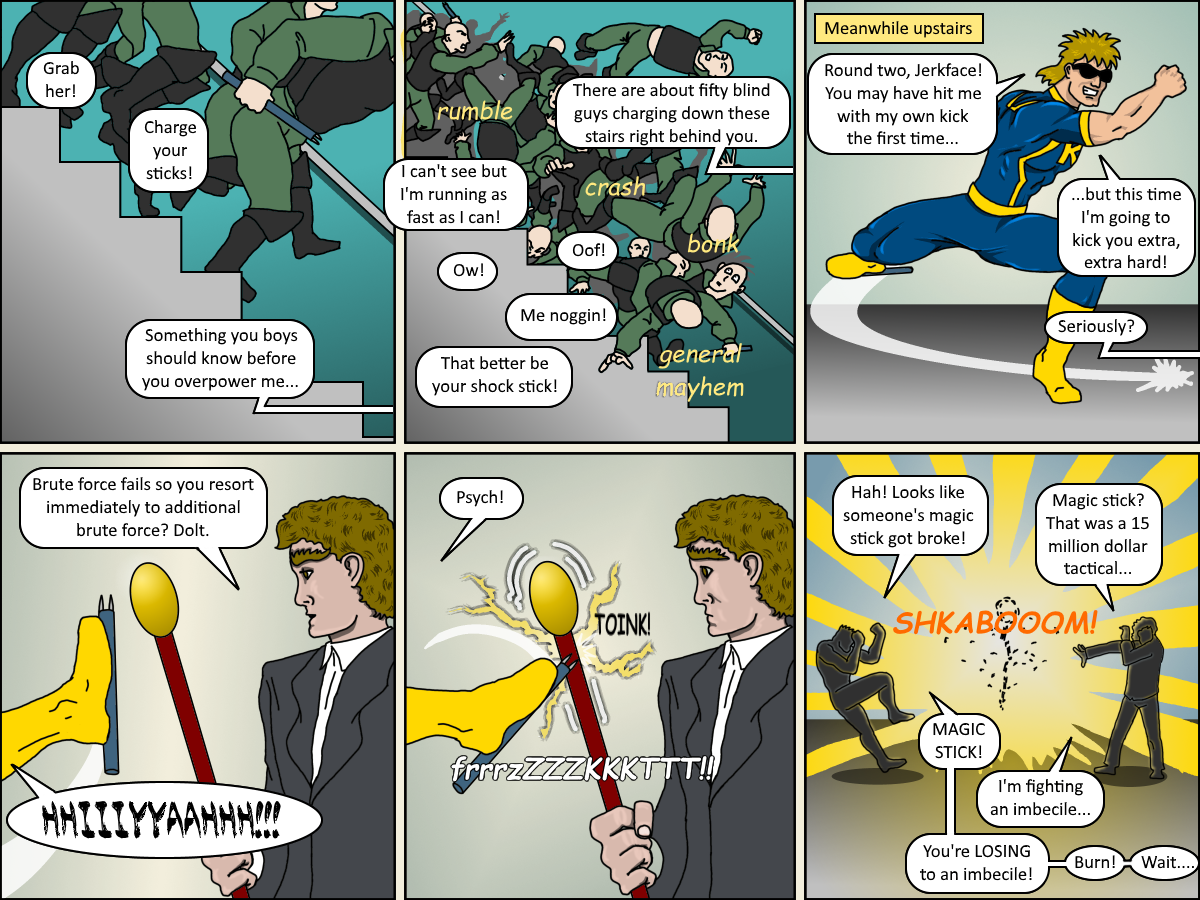 Kickman - Episode 11, Page 24: 11 Separate Ways