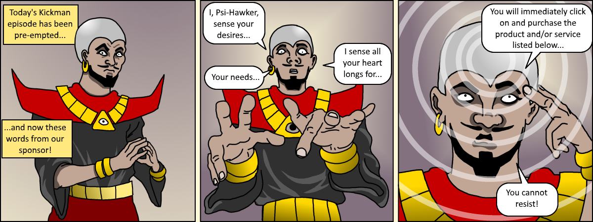 Kickman - Episode 12, Page 1: 12 Filler