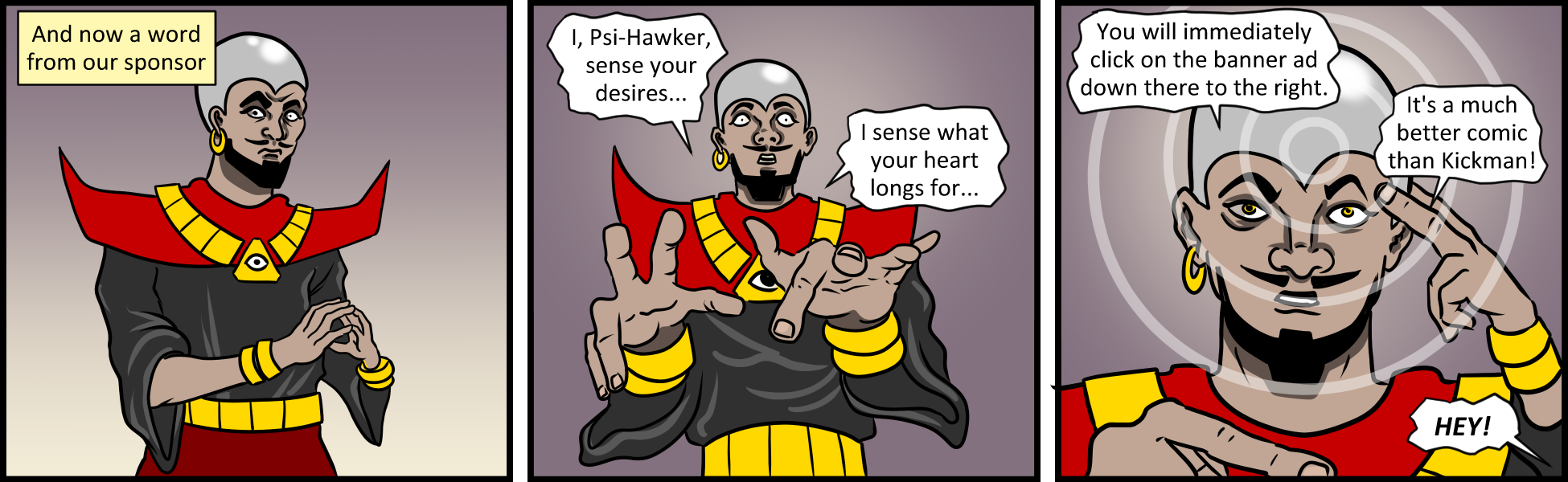 Kickman - Episode 12, Page 3: 12 Filler