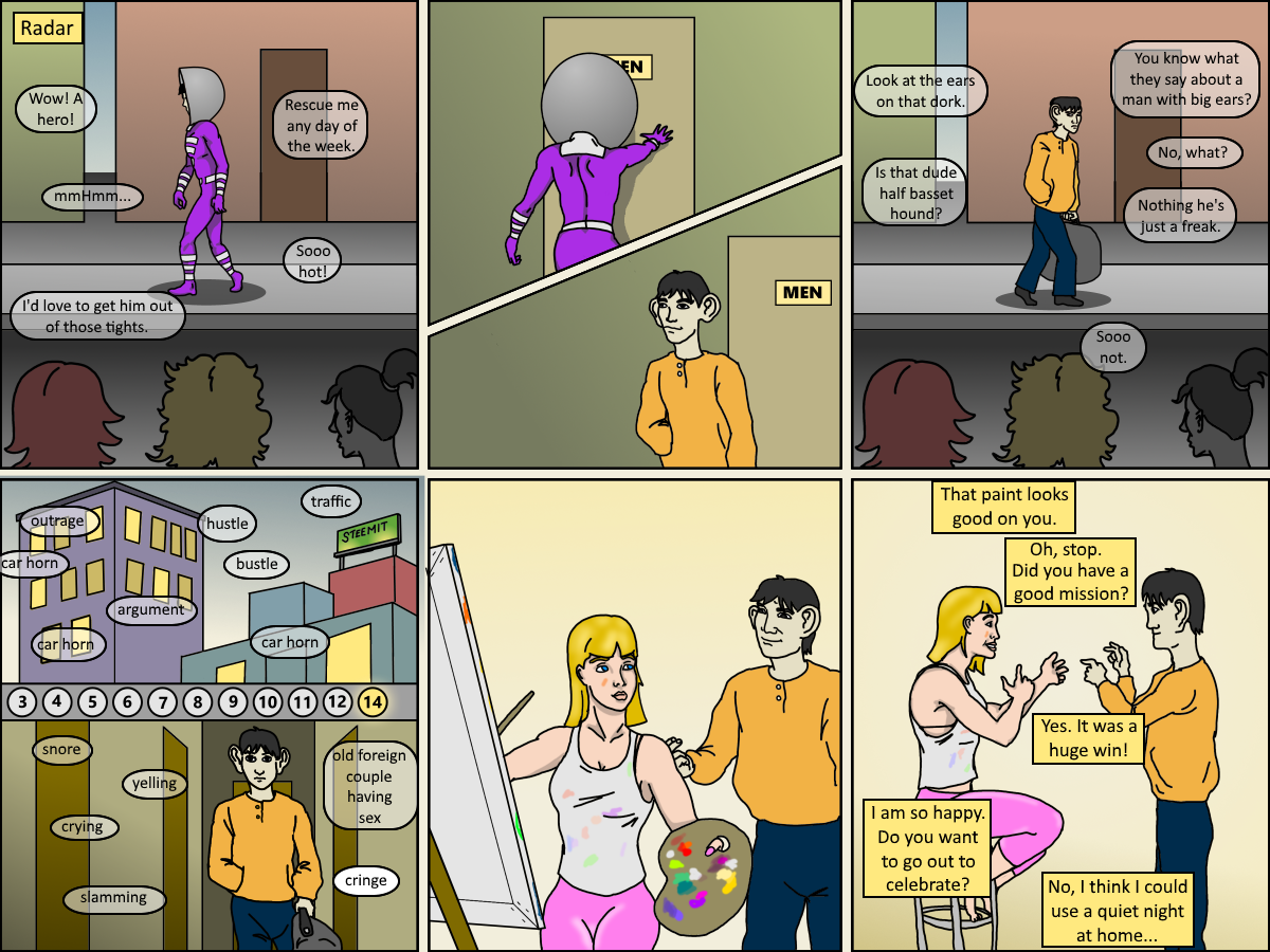 Kickman - Episode 13, Page 2: 13 Private Lives