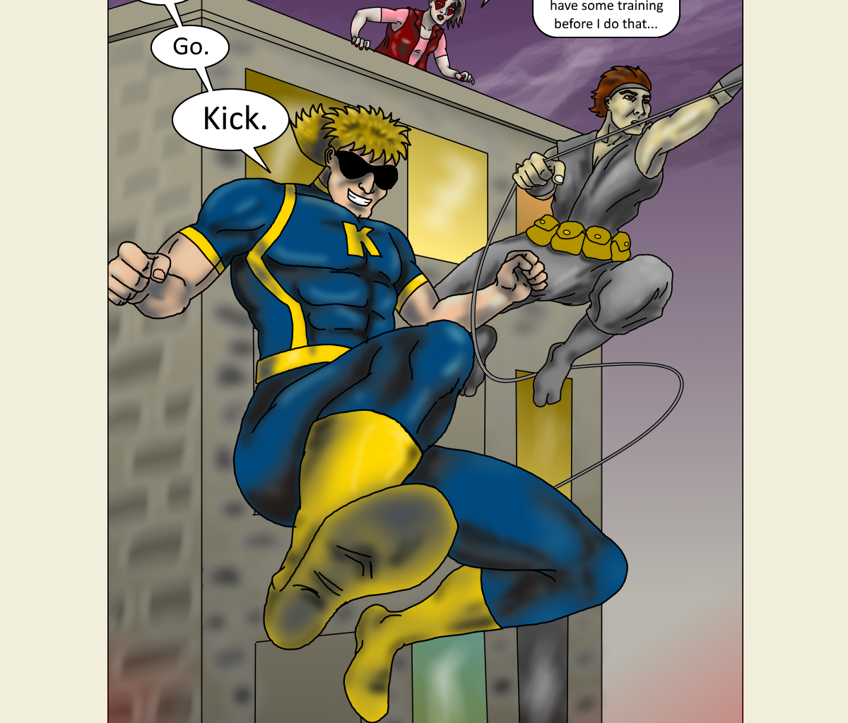 Kickman - Episode 13, Page 11: 13 Private Lives