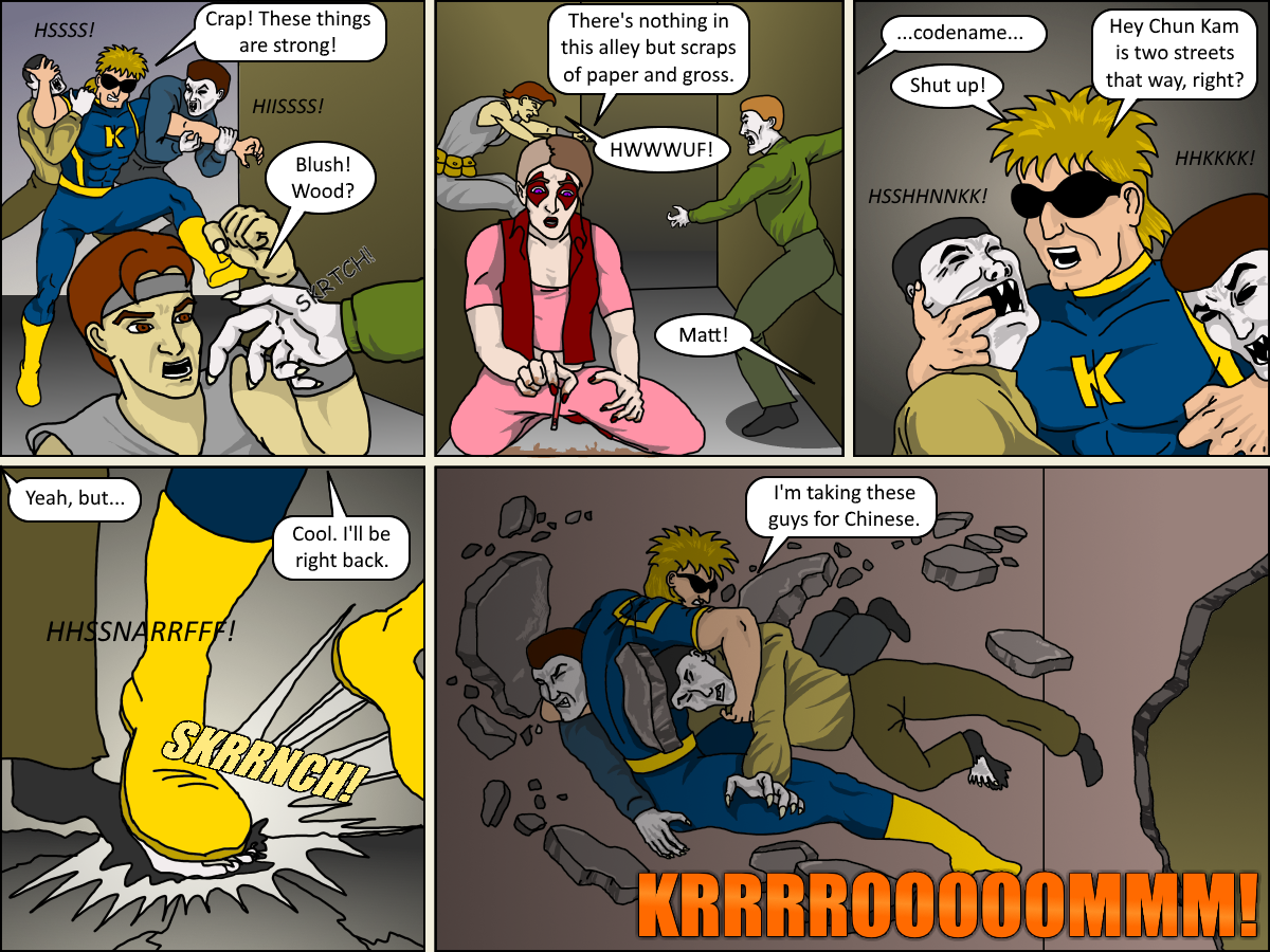 Kickman - Episode 14, Page 4: 14 Bloody Mary