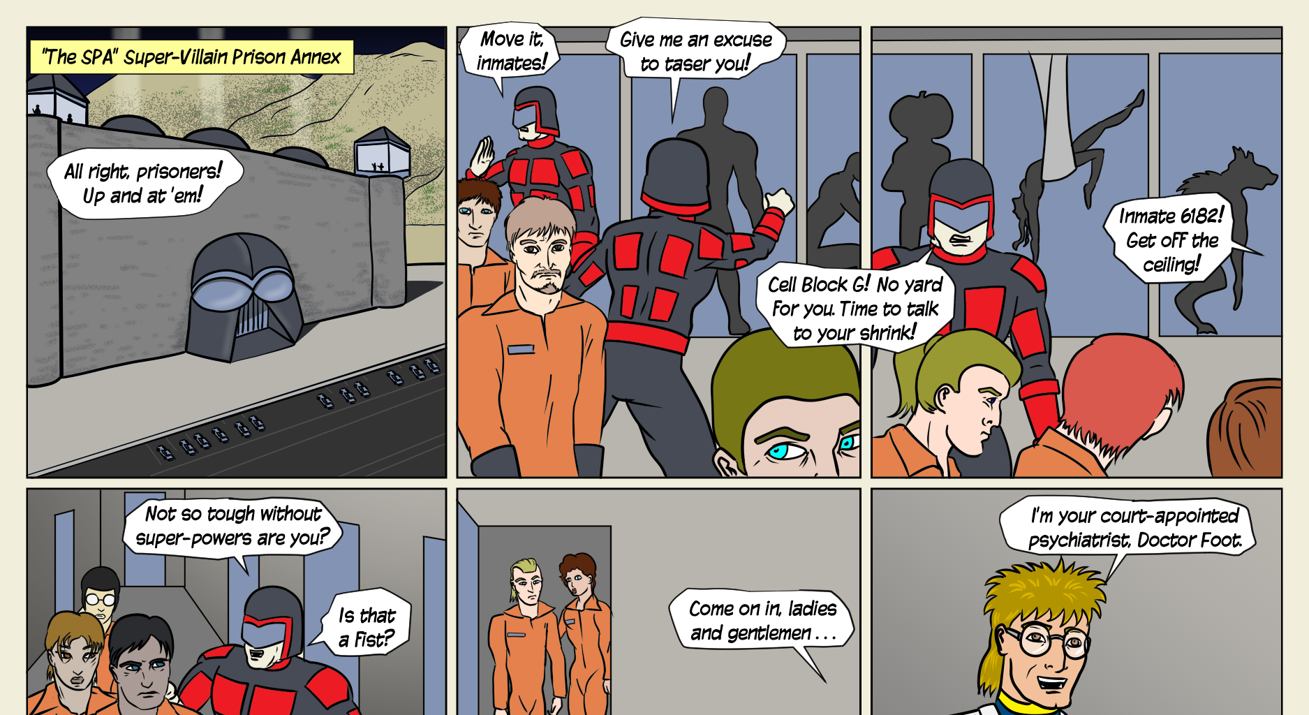Kickman - Episode 15, Page 1: 15 Criminal Minds