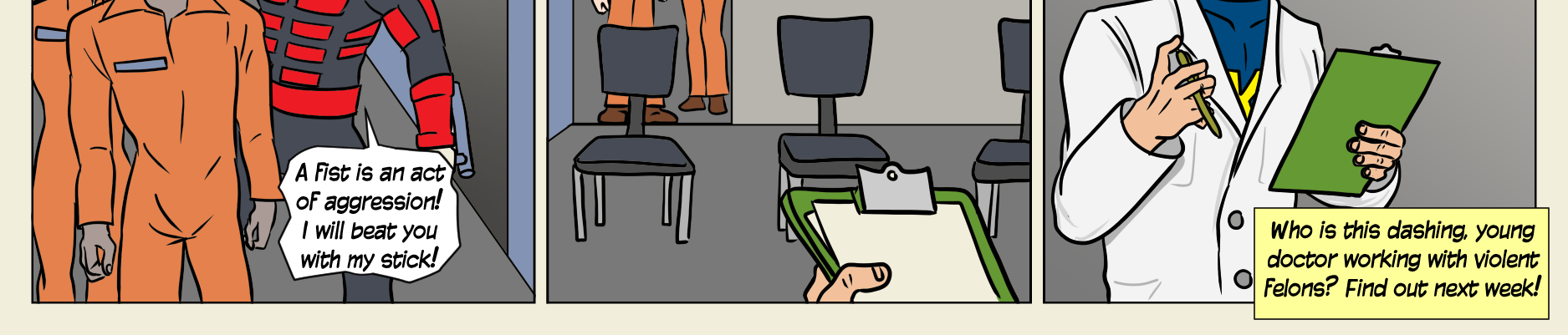 Kickman - Episode 15, Page 1: 15 Criminal Minds