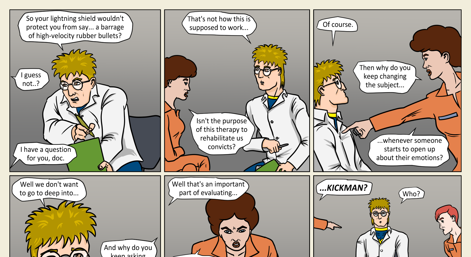 Kickman - Episode 15, Page 6: 15 Criminal Minds