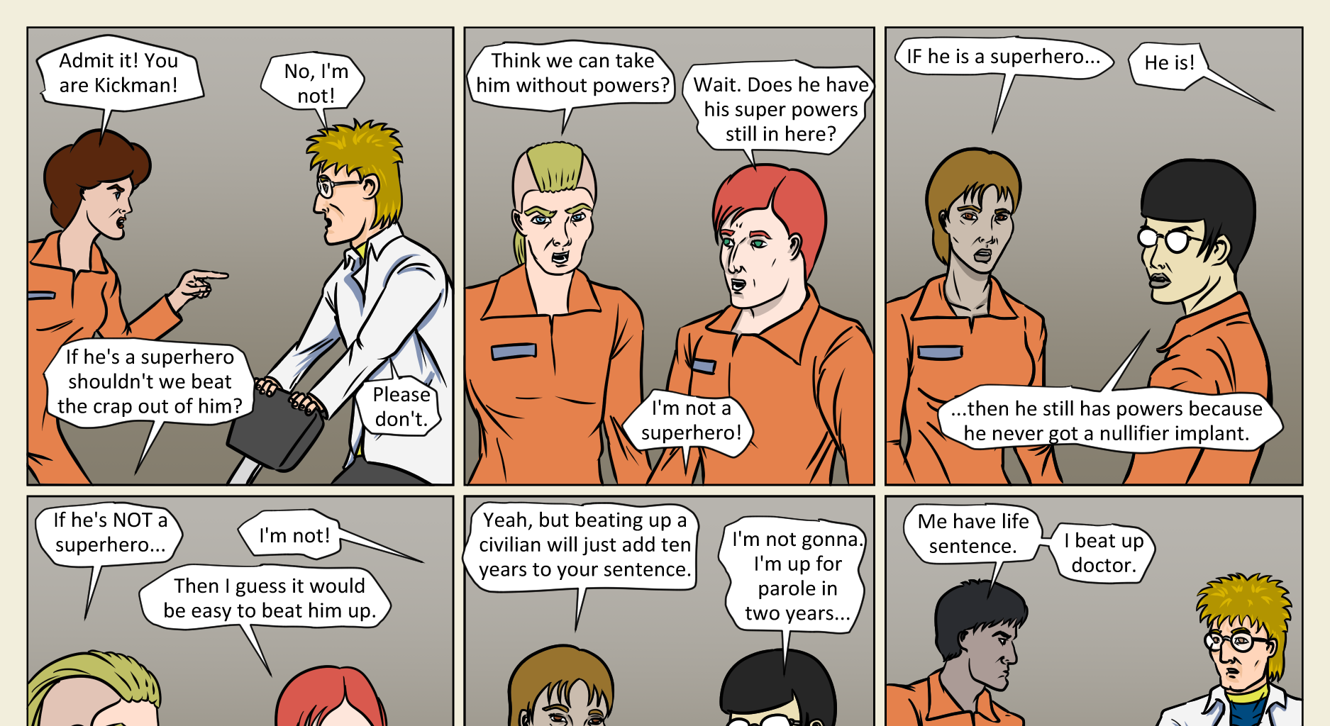 Kickman - Episode 15, Page 8: 15 Criminal Minds