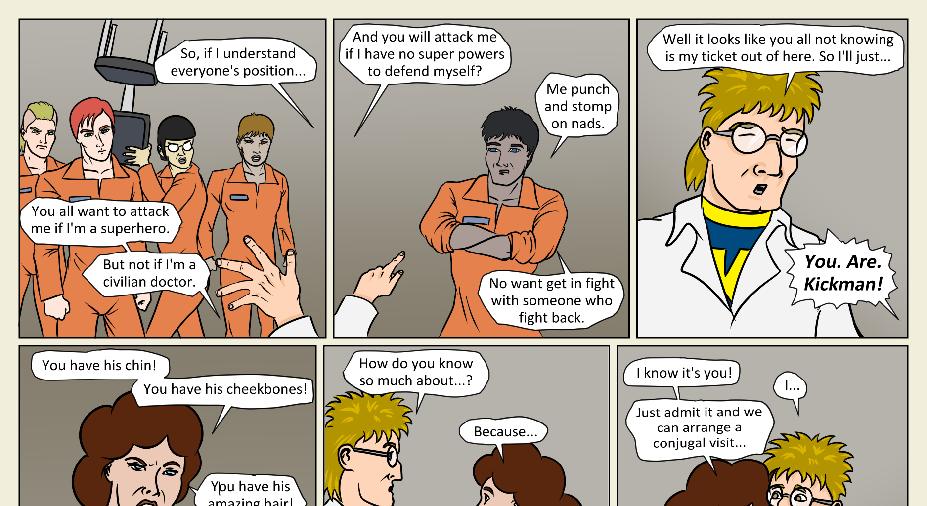 Kickman - Episode 15, Page 9: 15 Criminal Minds