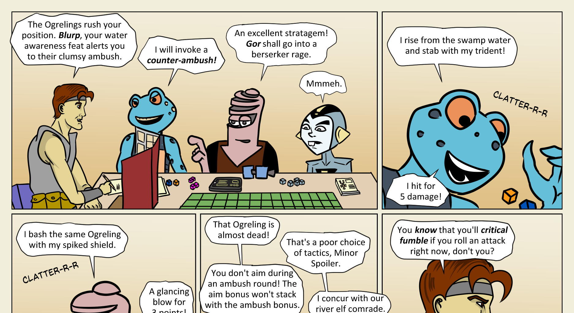 Kickman - Episode 16, Page 4: 16 Power Play