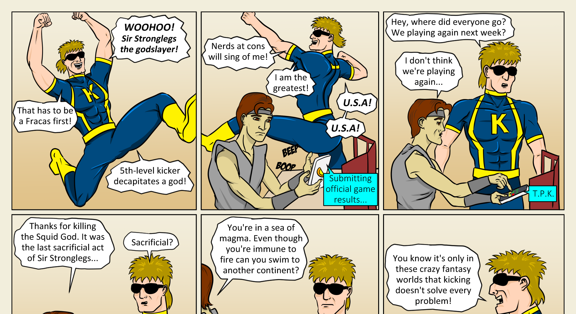 Kickman - Episode 16, Page 15: 16 Power Play
