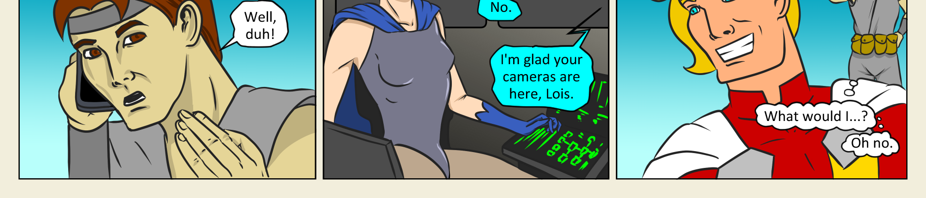 Kickman - Episode 17, Page 3: 17 Grudge Match