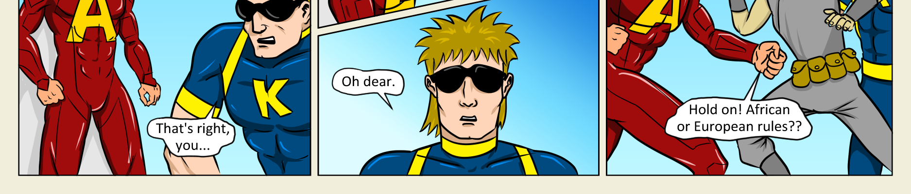 Kickman - Episode 17, Page 4: 17 Grudge Match