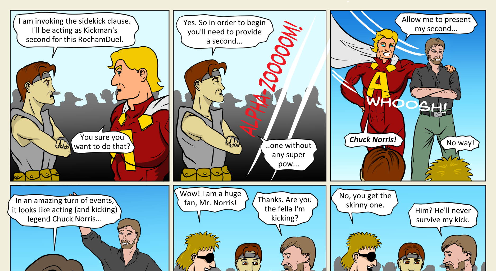 Kickman - Episode 17, Page 6: 17 Grudge Match
