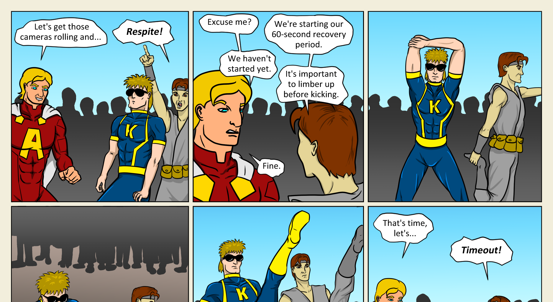 Kickman - Episode 17, Page 7: 17 Grudge Match