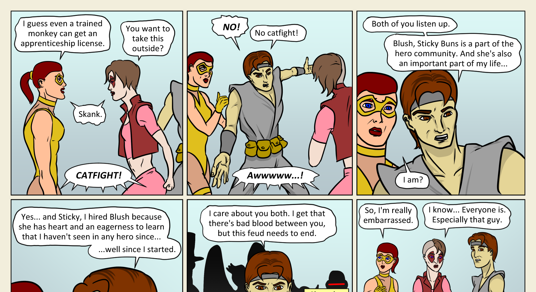 Kickman - Episode 18, Page 2: 18 Hero Mixer