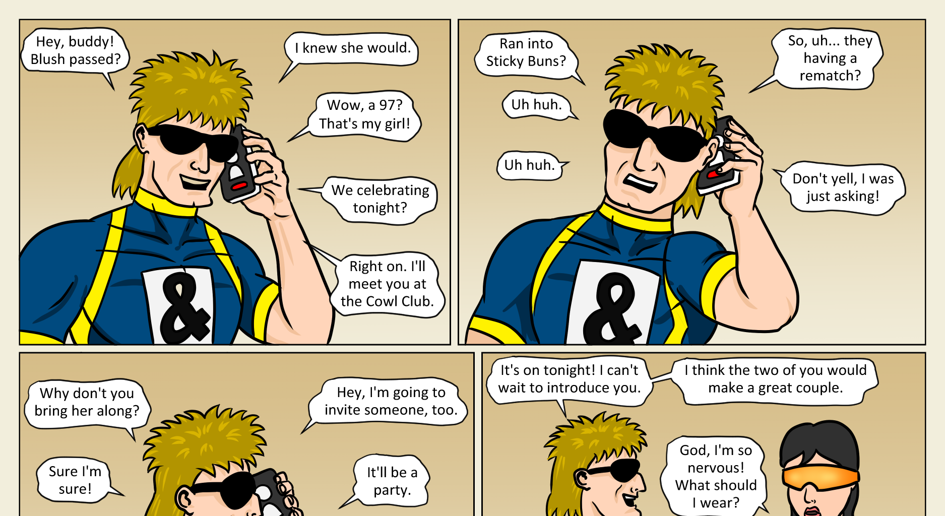 Kickman - Episode 18, Page 3: 18 Hero Mixer