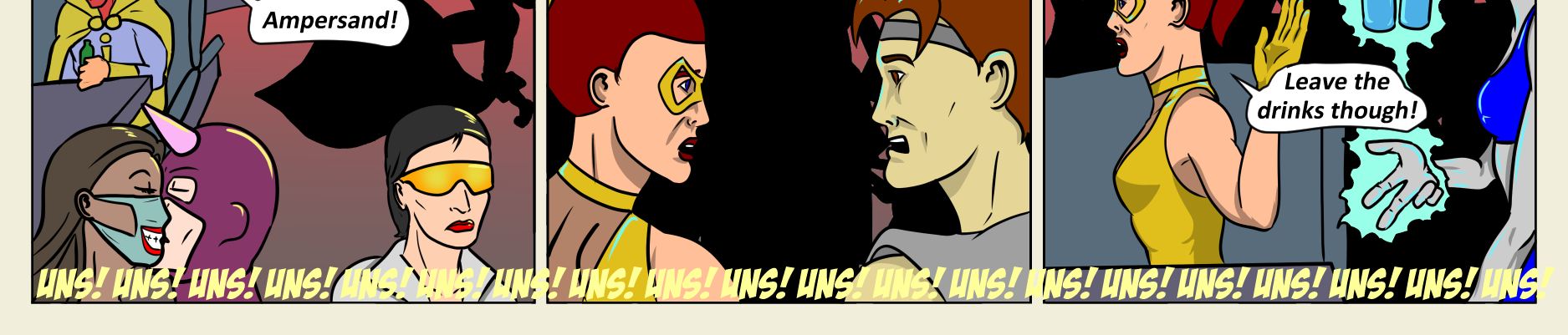 Kickman - Episode 18, Page 8: 18 Hero Mixer