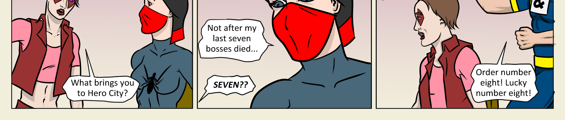 Kickman - Episode 18, Page 19: 18 Hero Mixer