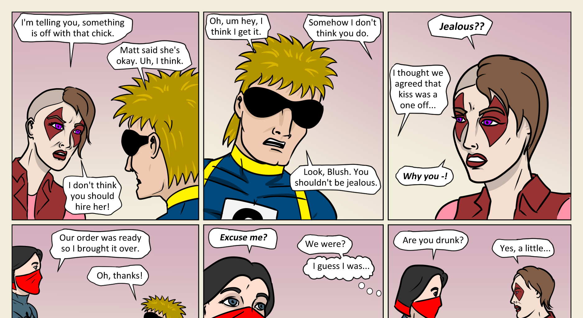 Kickman - Episode 18, Page 21: 18 Hero Mixer