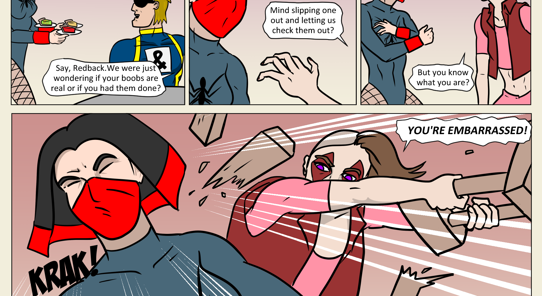 Kickman - Episode 18, Page 21: 18 Hero Mixer