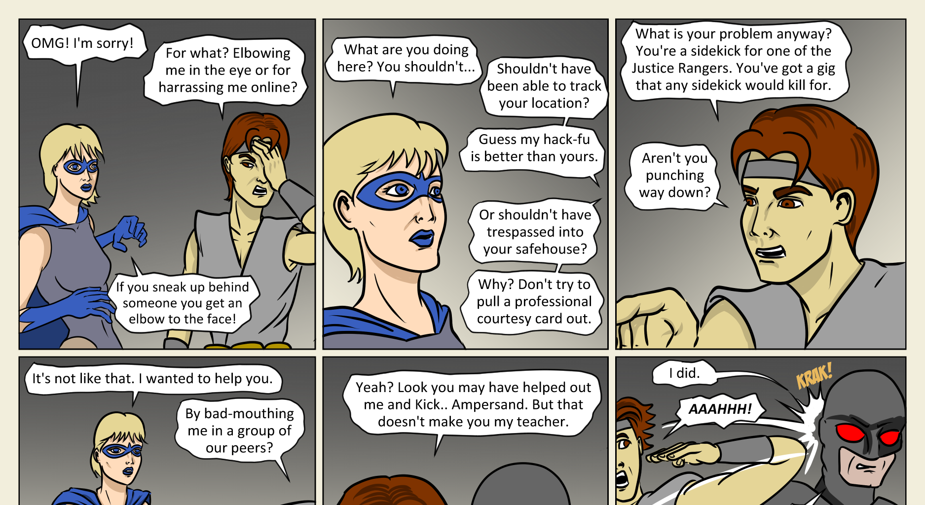 Kickman - Episode 19, Page 5: 19 Networking