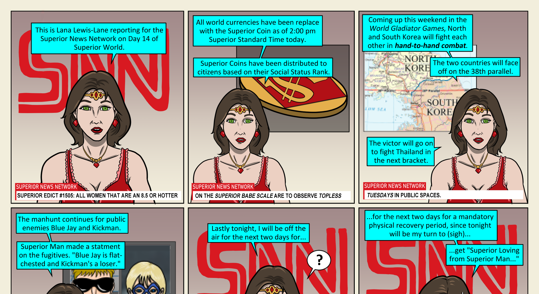 Kickman - Episode 21, Page 3: 21 Kickman Returns