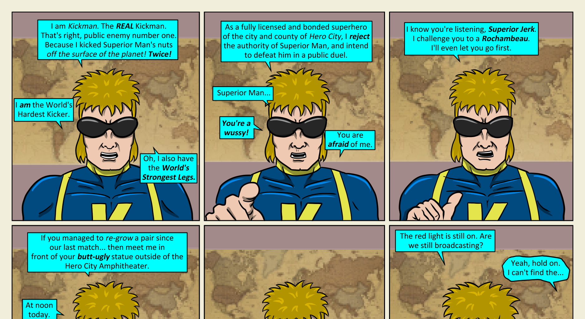 Kickman - Episode 21, Page 5: 21 Kickman Returns