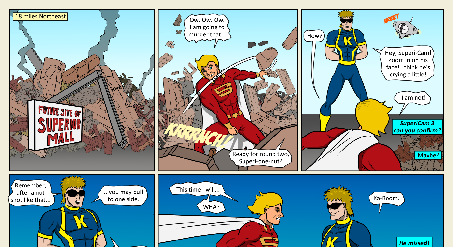Kickman - Episode 21, Page 8: 21 Kickman Returns