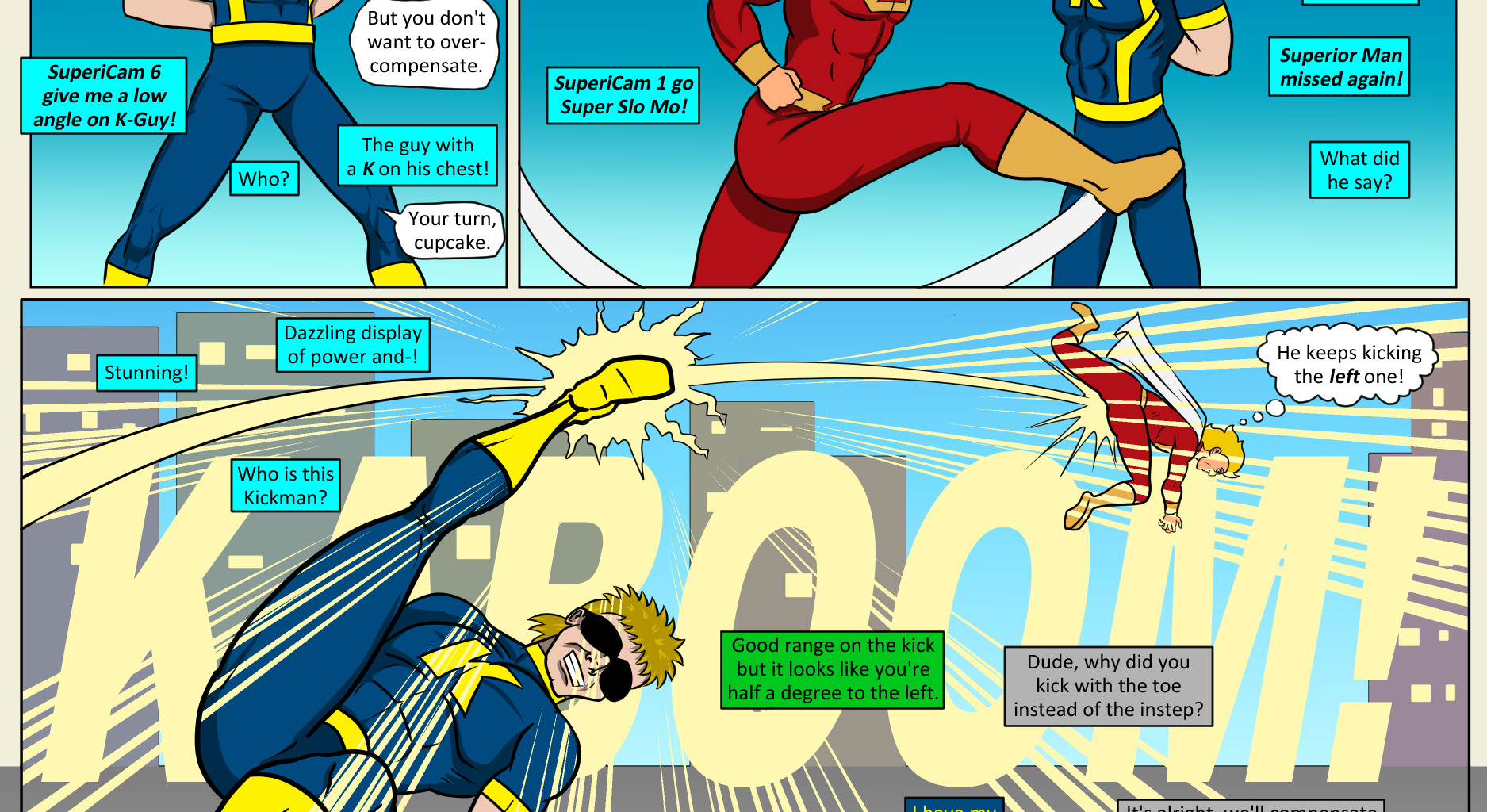 Kickman - Episode 21, Page 8: 21 Kickman Returns