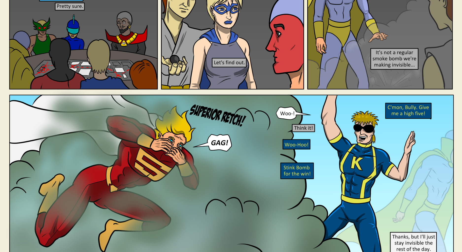 Kickman - Episode 21, Page 14: 21 Kickman Returns