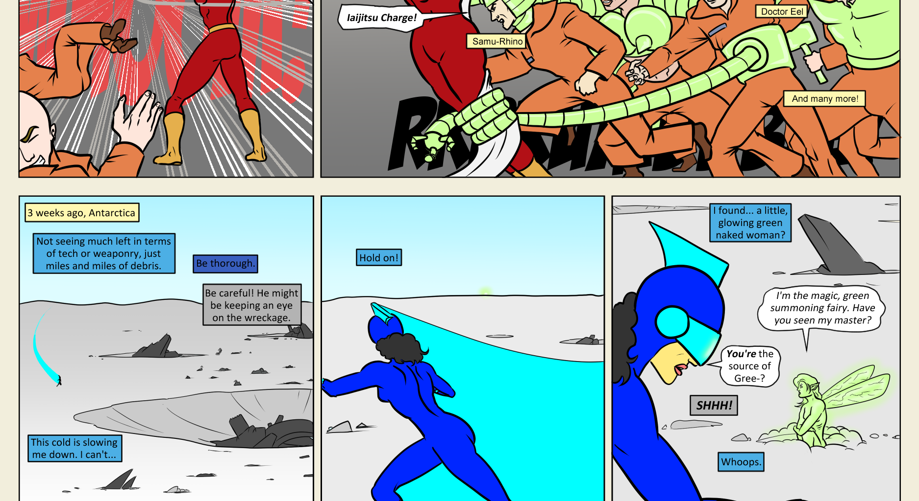 Kickman - Episode 21, Page 17: 21 Kickman Returns