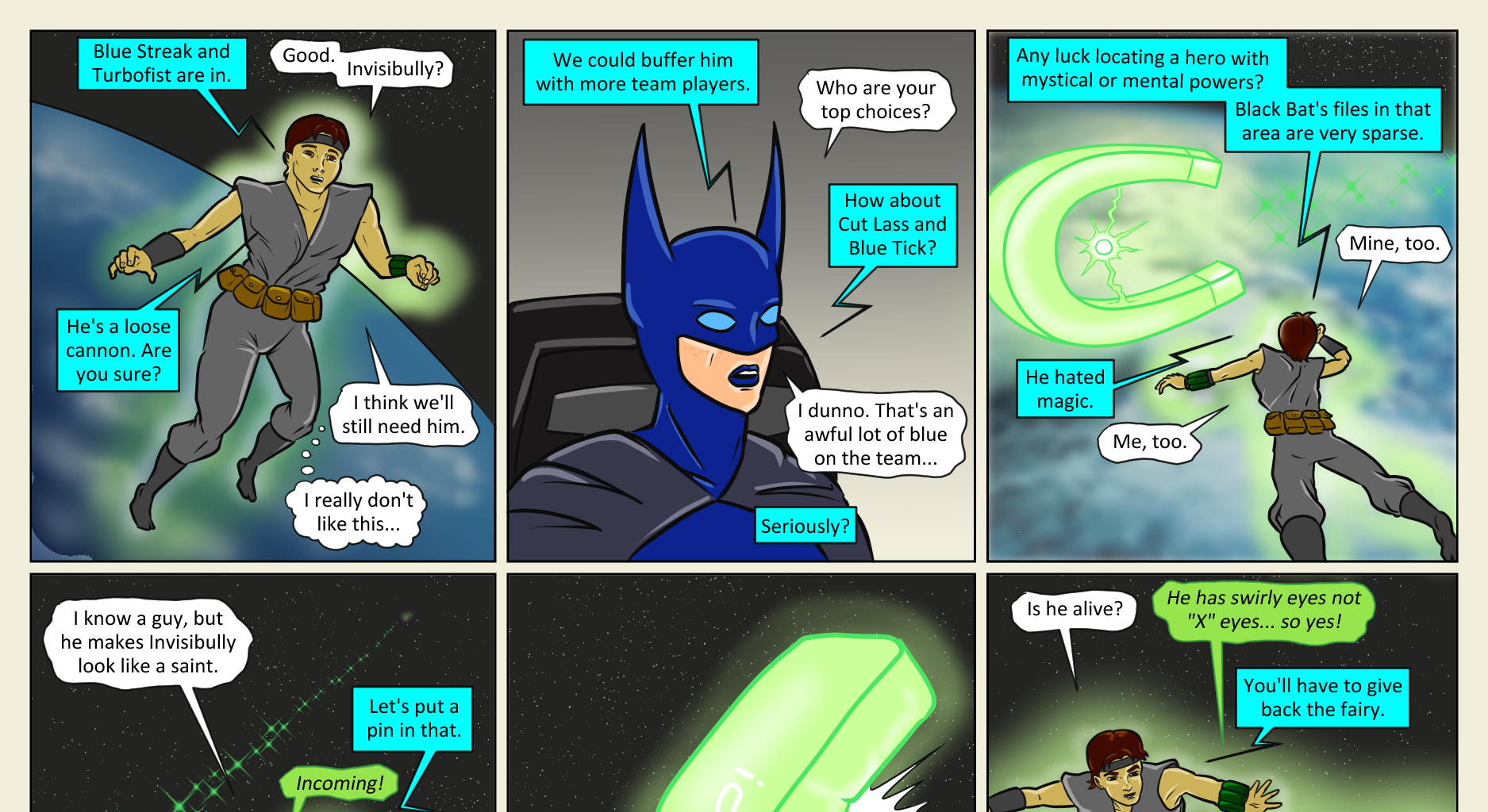 Kickman - Episode 22, Page 6: 22 Villain City