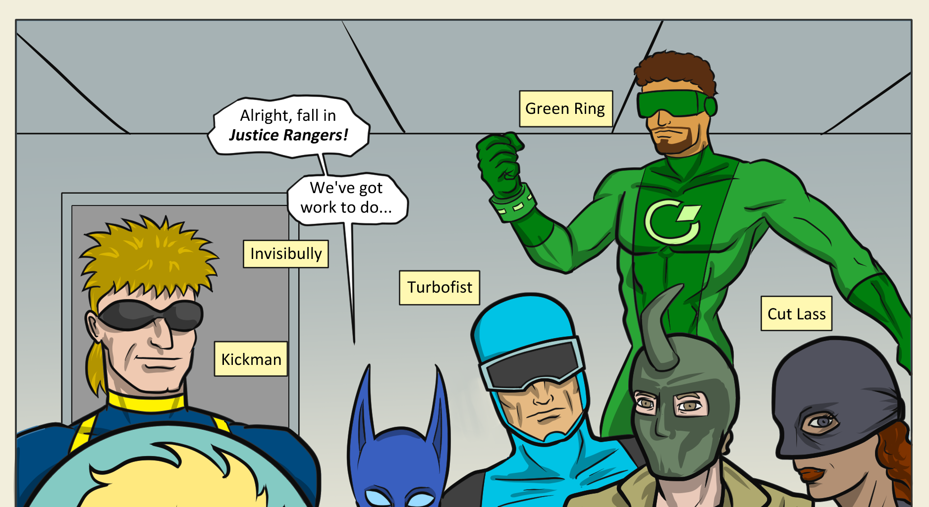 Kickman - Episode 22, Page 8: 22 Villain City