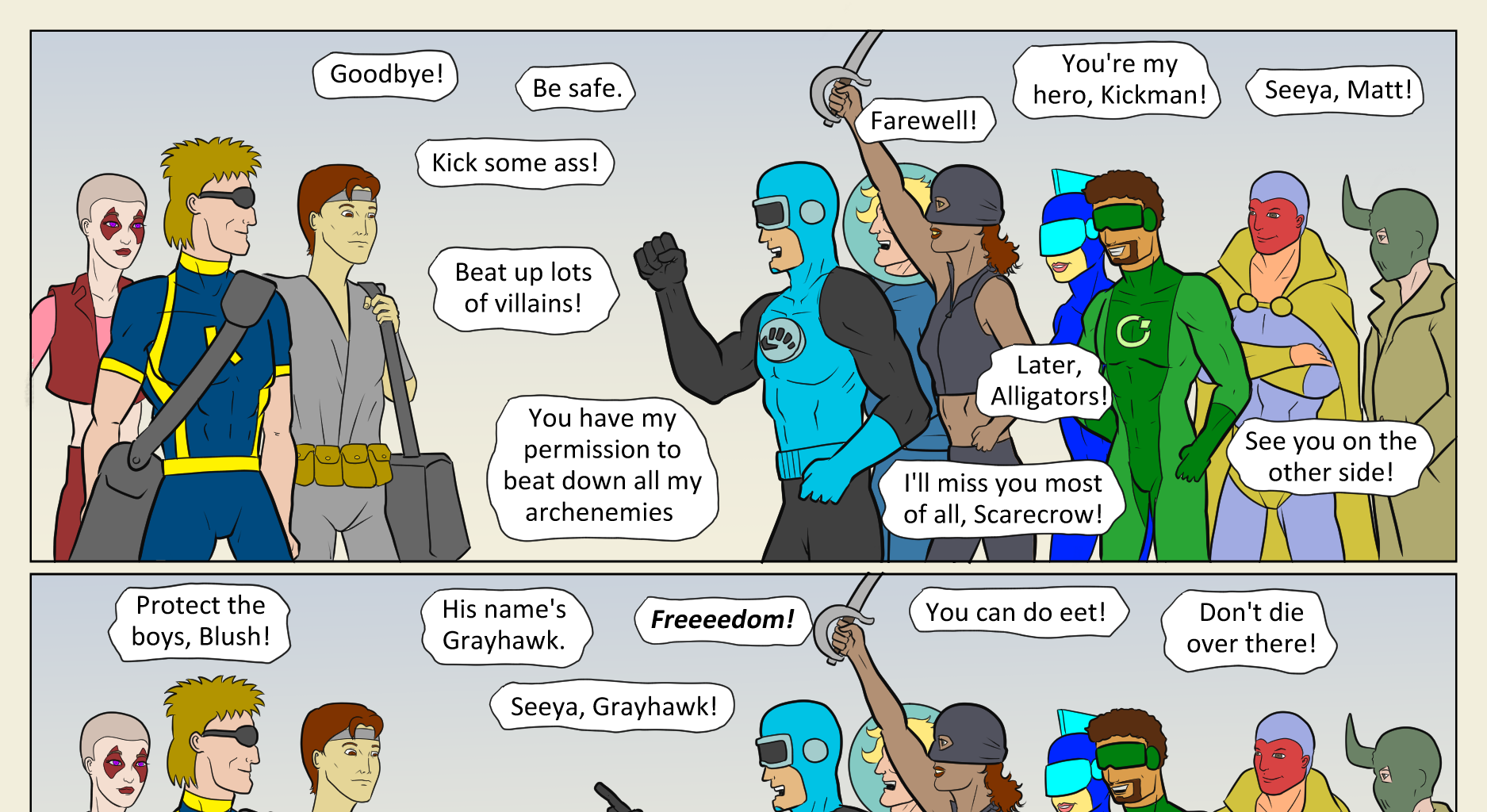 Kickman - Episode 22, Page 16: 22 Villain City