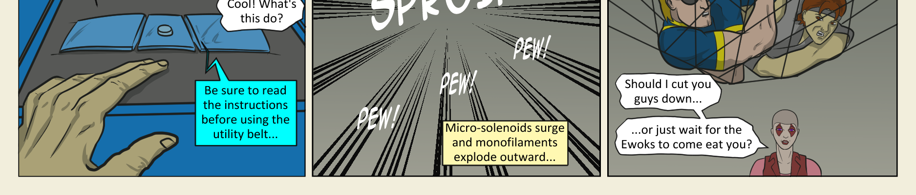 Kickman - Episode 23, Page 1: 23 Enemy Lines