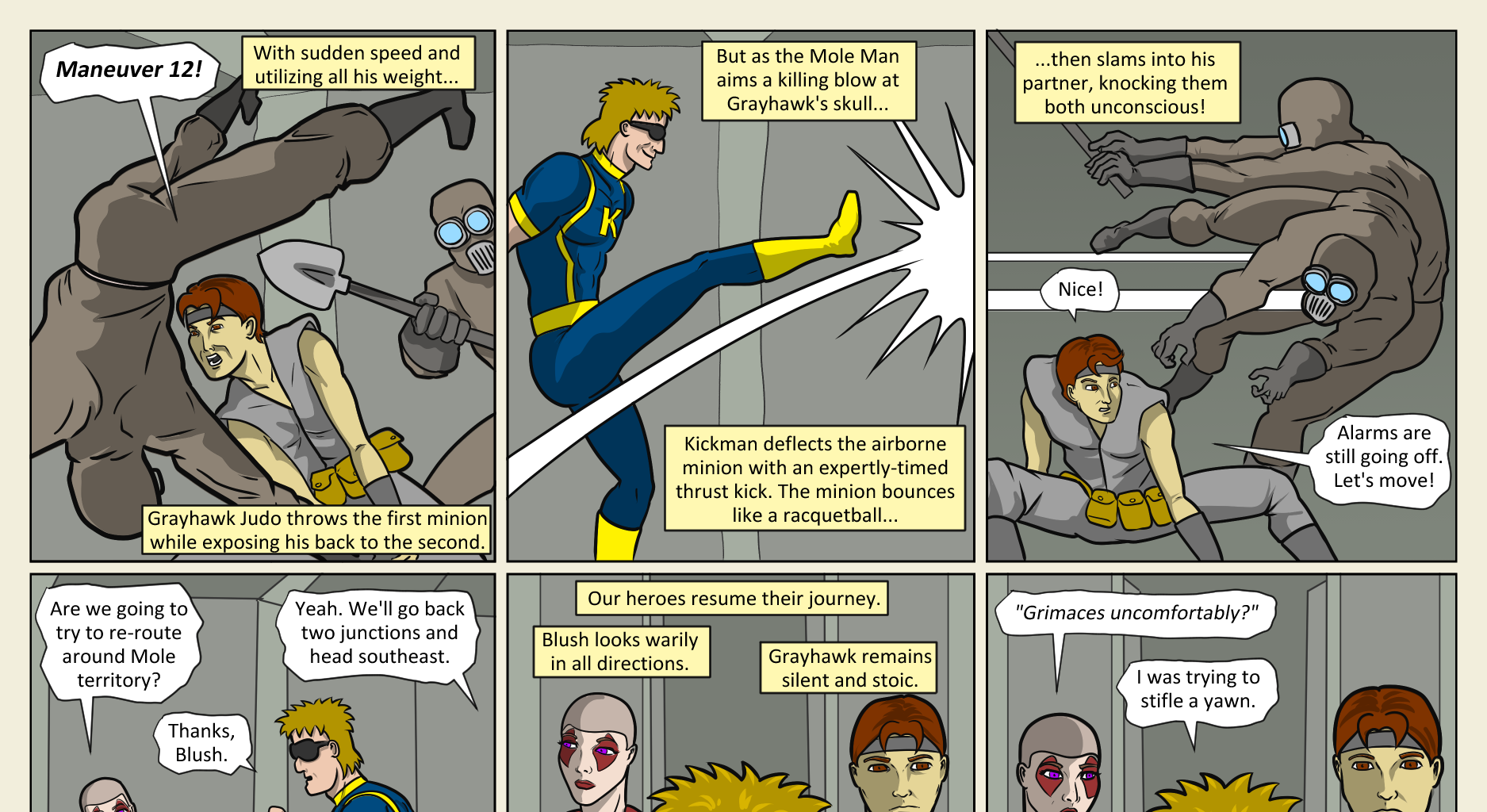 Kickman - Episode 23, Page 5: 23 Enemy Lines