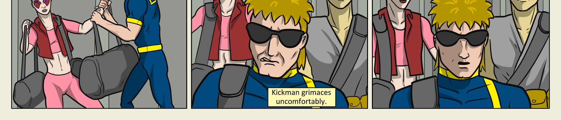 Kickman - Episode 23, Page 5: 23 Enemy Lines