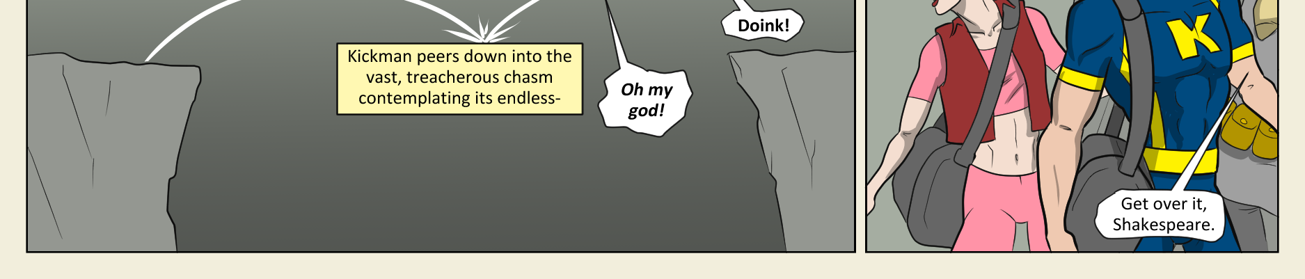 Kickman - Episode 23, Page 6: 23 Enemy Lines