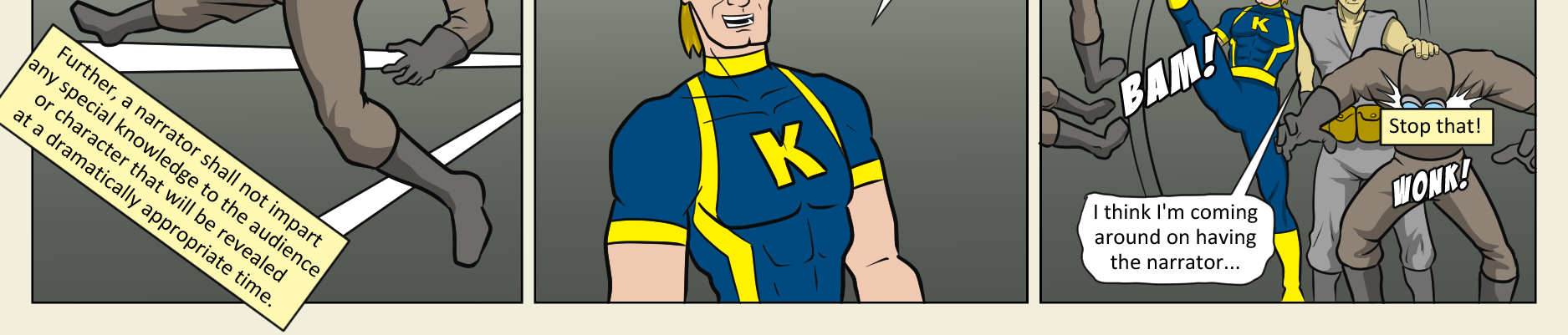 Kickman - Episode 23, Page 8: 23 Enemy Lines