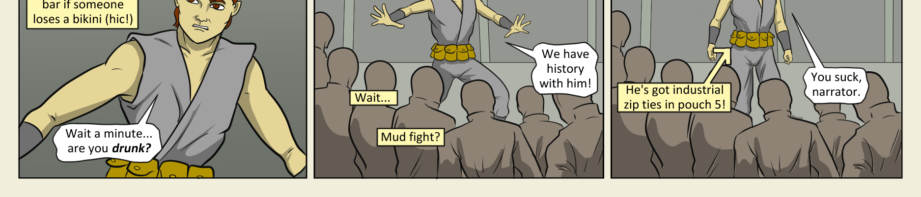 Kickman - Episode 23, Page 11: 23 Enemy Lines