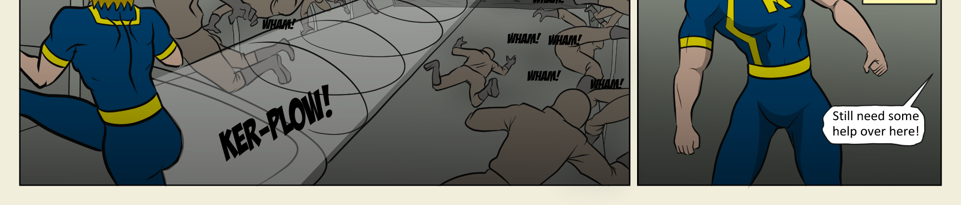 Kickman - Episode 23, Page 15: 23 Enemy Lines