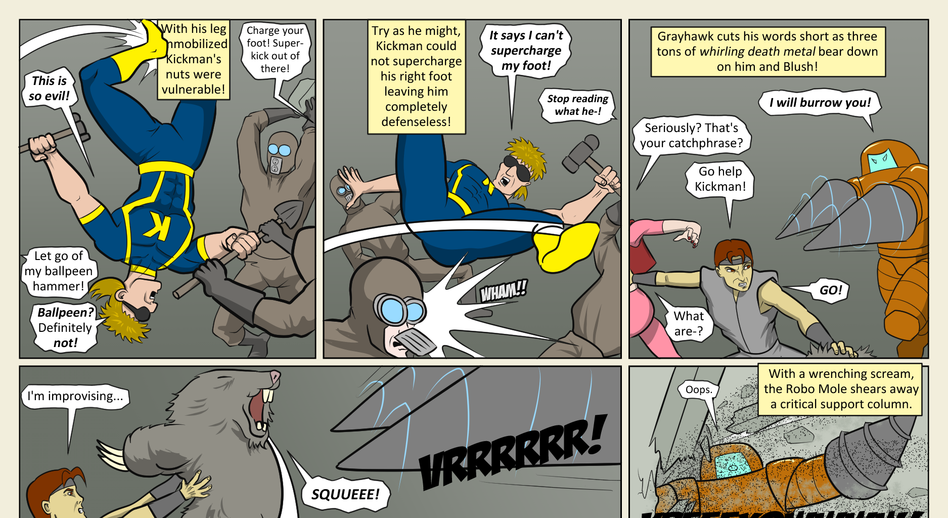 Kickman - Episode 23, Page 18: 23 Enemy Lines