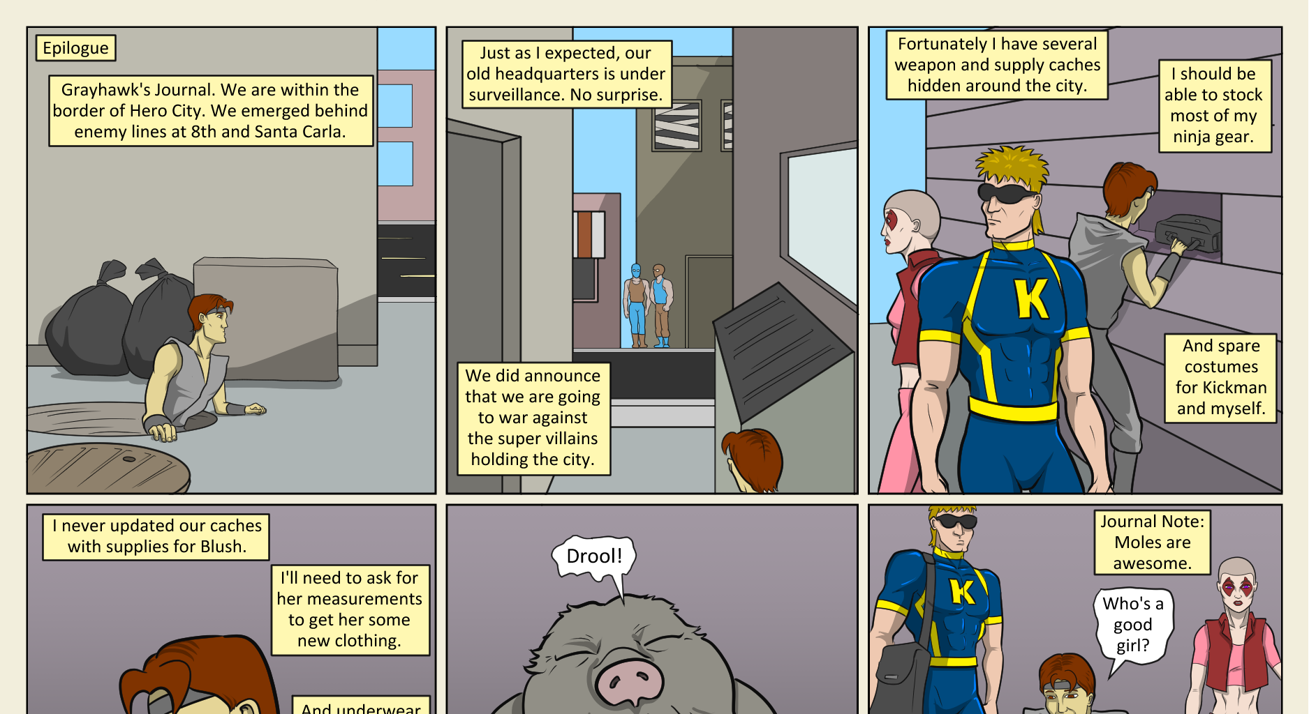 Kickman - Episode 23, Page 22: 23 Enemy Lines