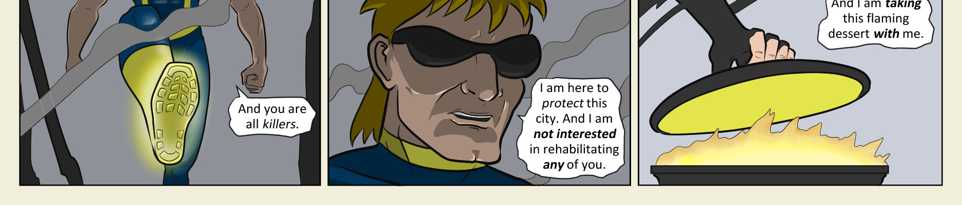 Kickman - Episode 24, Page 8: 24 Psyops