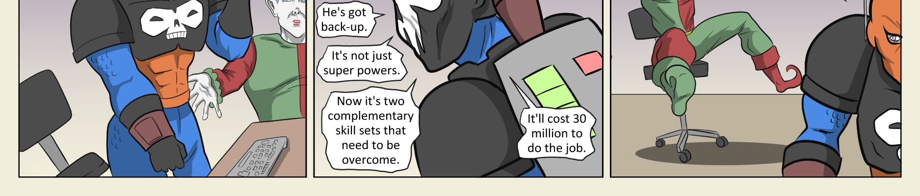 Kickman - Episode 24, Page 11: 24 Psyops