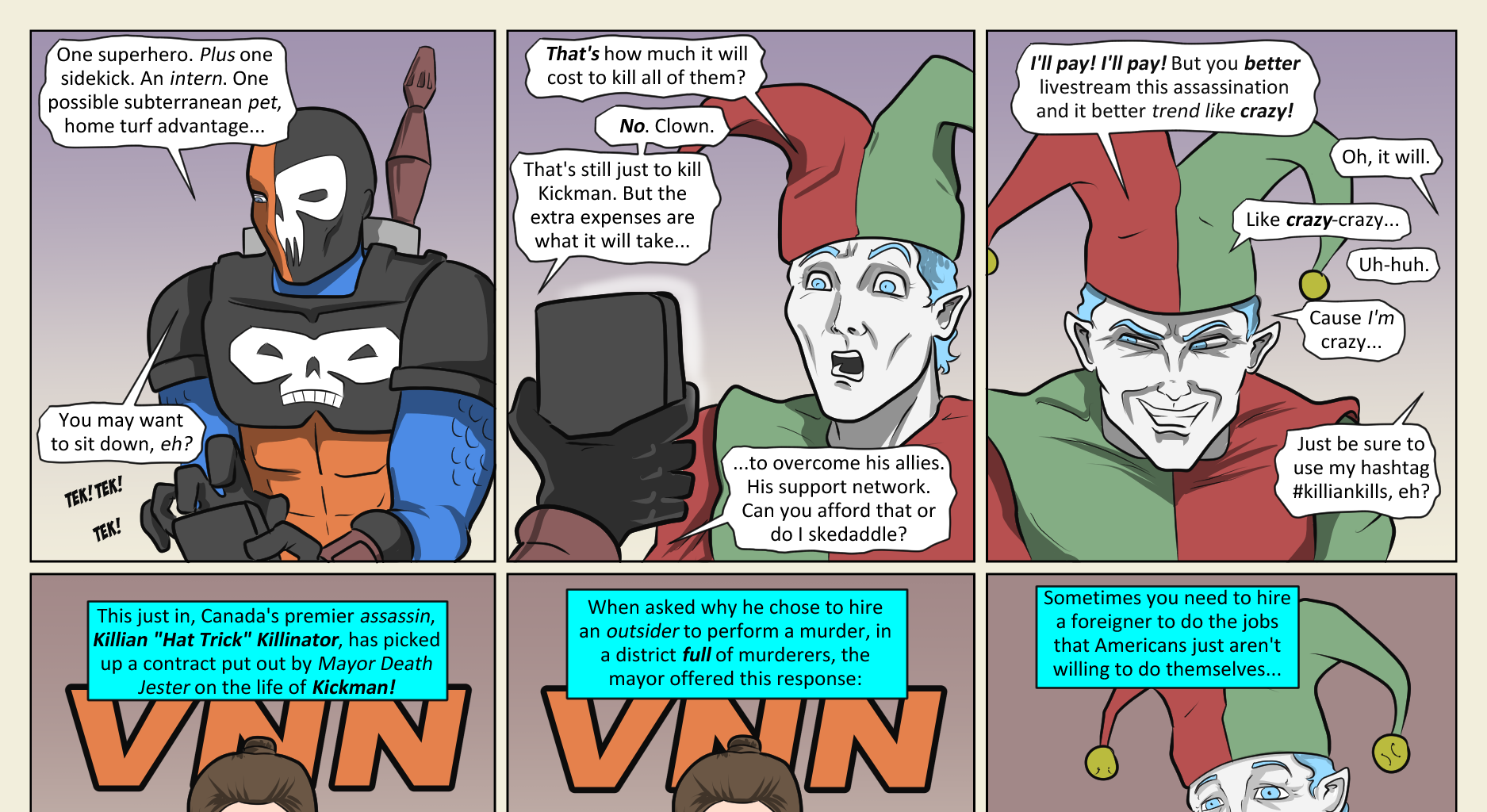 Kickman - Episode 24, Page 12: 24 Psyops