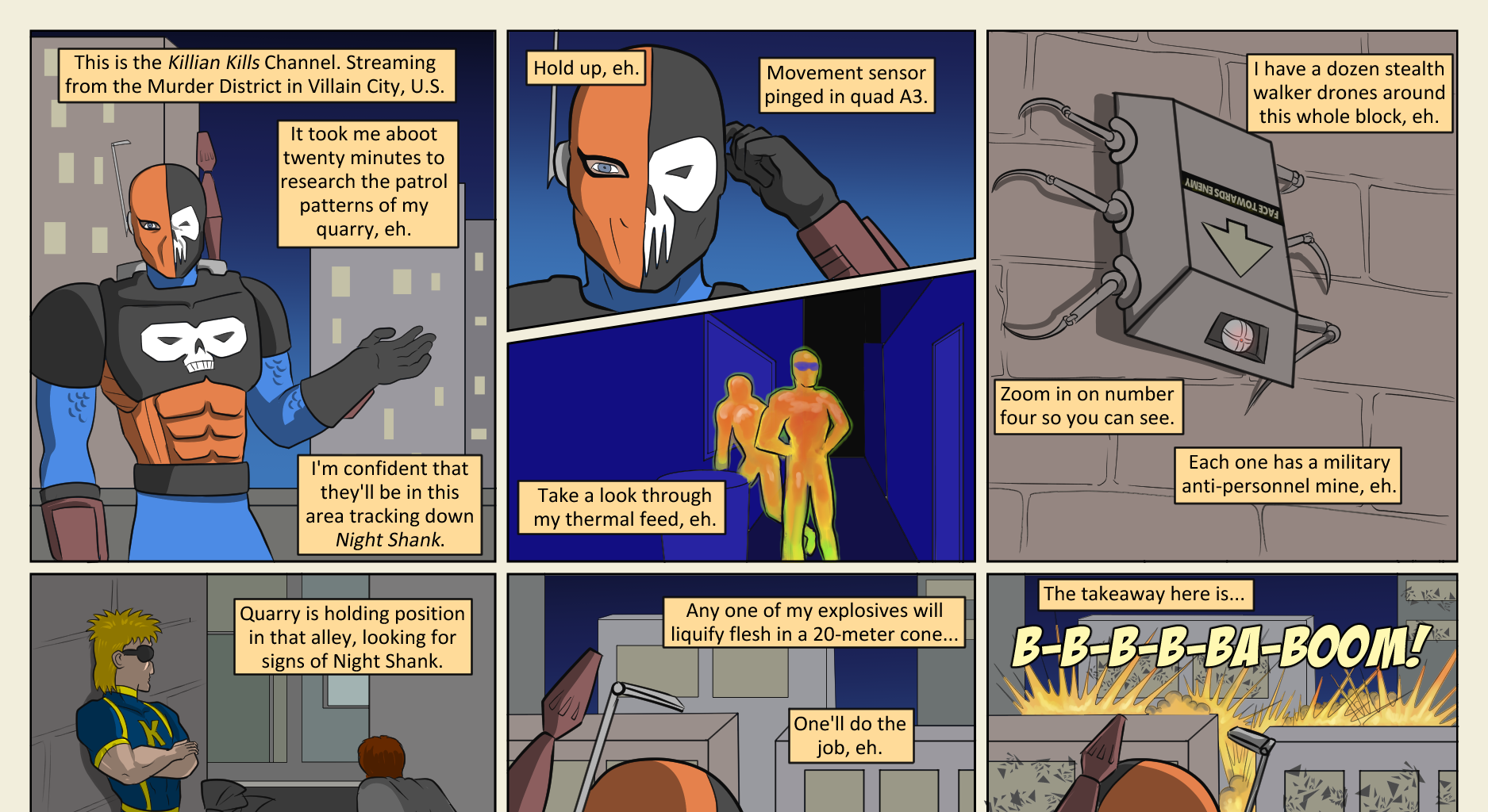 Kickman - Episode 24, Page 13: 24 Psyops