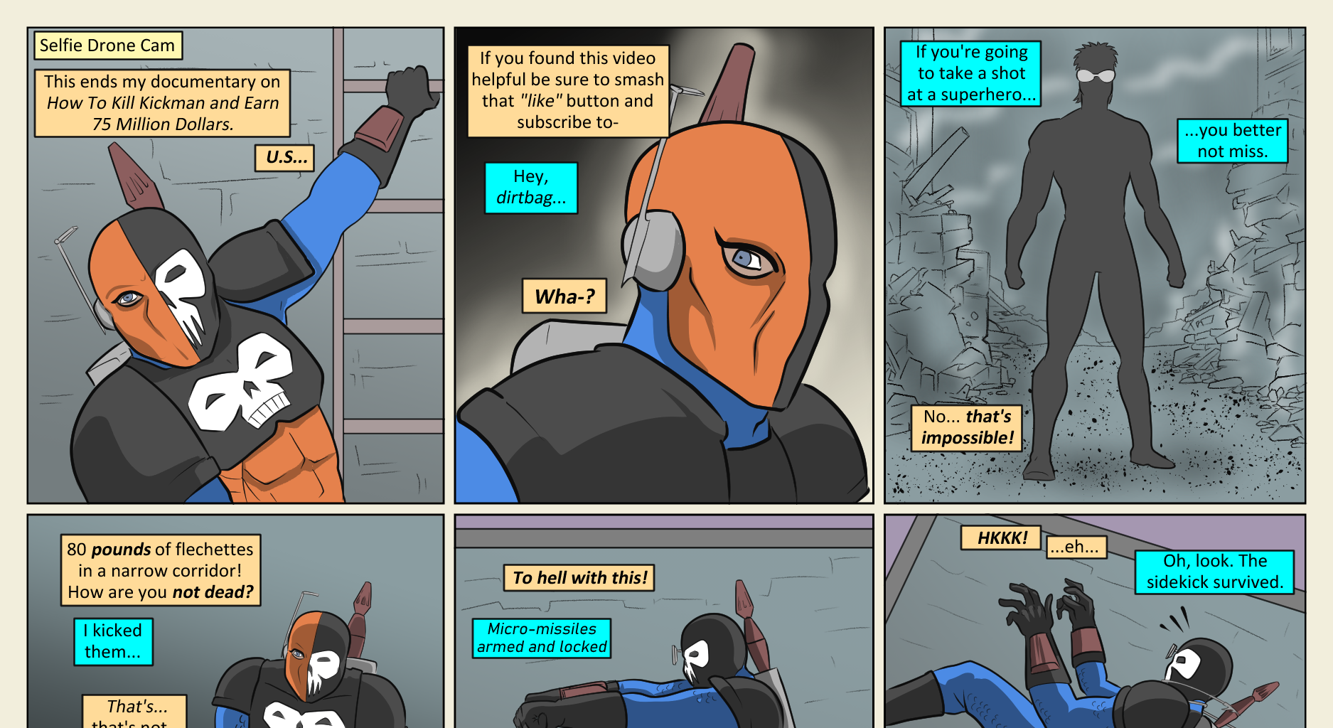 Kickman - Episode 24, Page 14: 24 Psyops