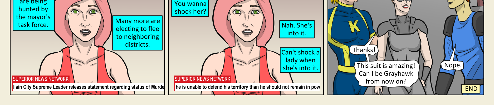 Kickman - Episode 24, Page 16: 24 Psyops